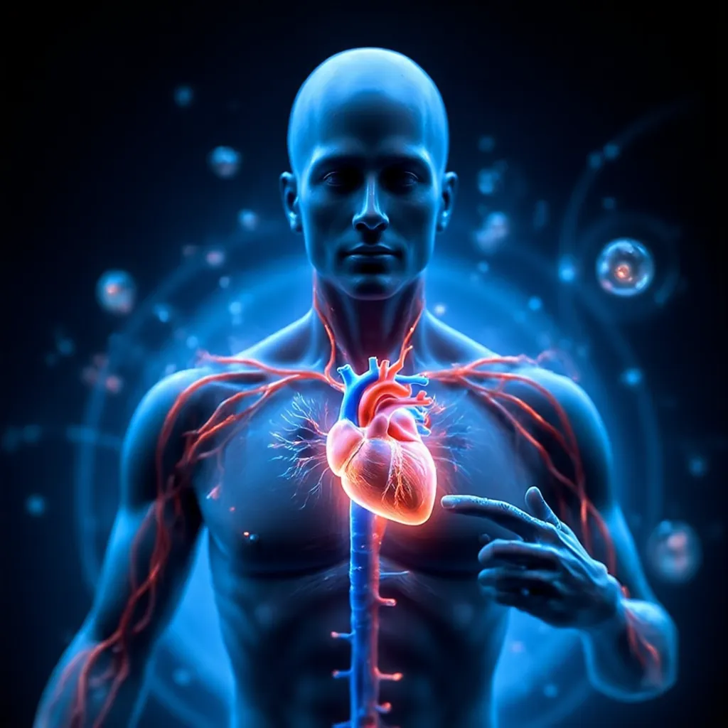 Digital Human Cardiovascular System AI Image Generated by iCreat AI AI ...