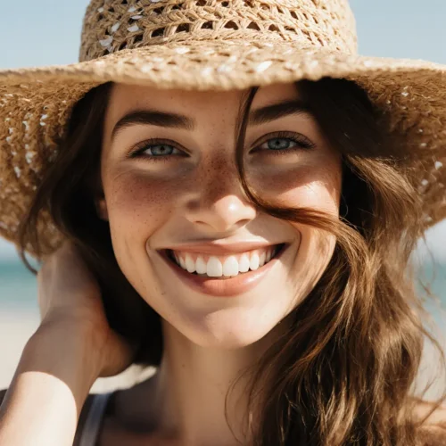 Straw Hat Smile