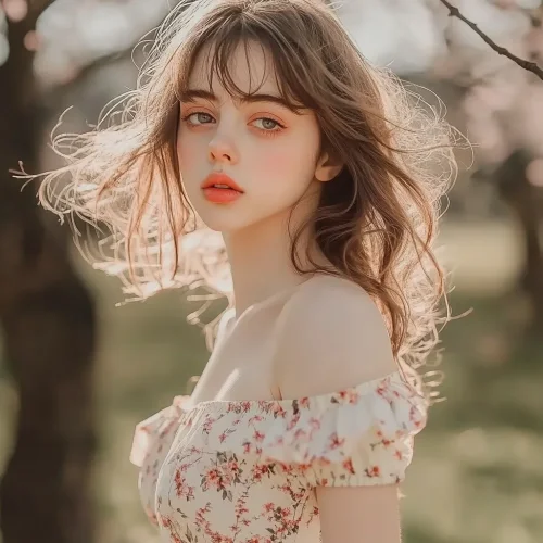 Sun-Kissed Floral Moment