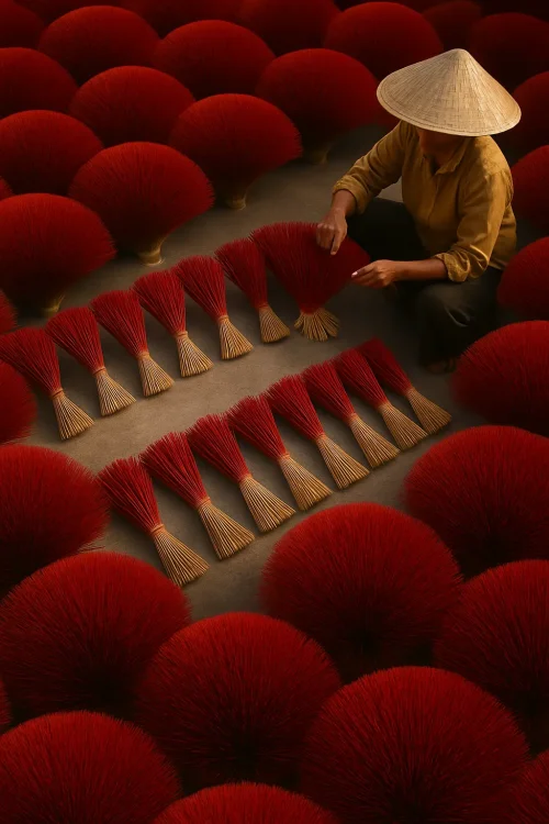 Crafting Red Incense